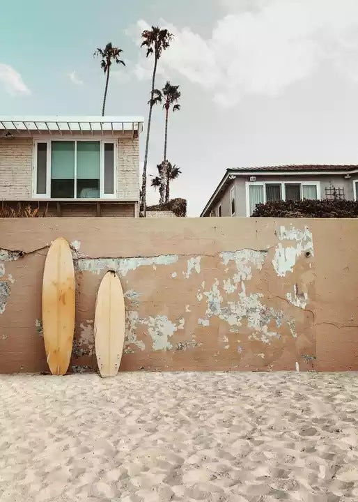 Seaside Landscape Painting Living Room And Bedroom Painting