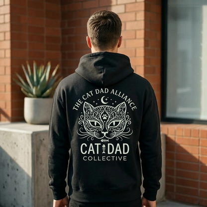 Cat Dad Hoodie – Unisex Oversized Hoodie for Cat Lovers | Pet Parent Gift | Cozy Streetwear