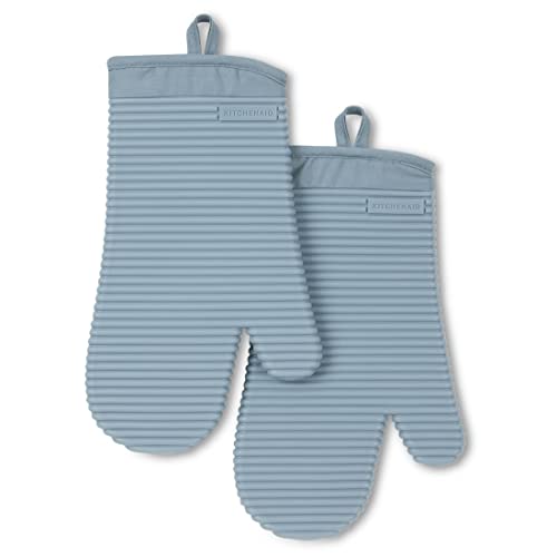 Silicone Oven Mitt Set