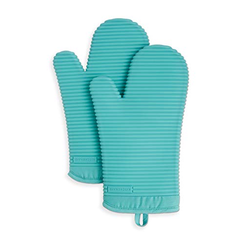 Silicone Oven Mitt Set