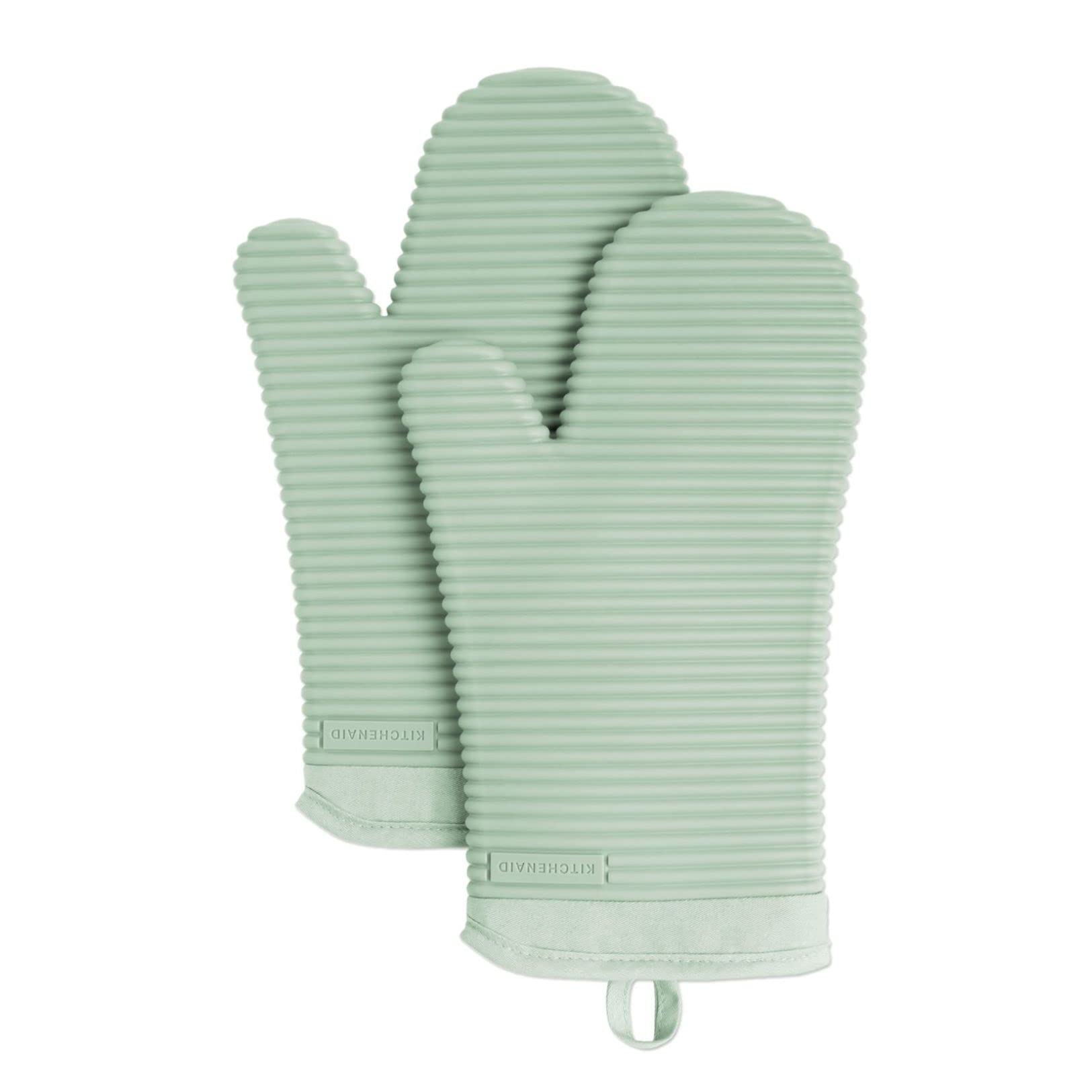 Silicone Oven Mitt Set