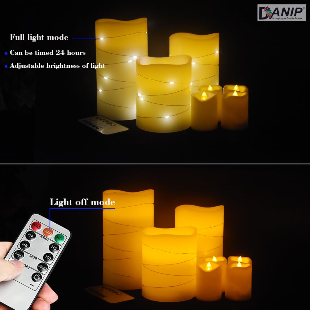 Ivory LED flameless Candle