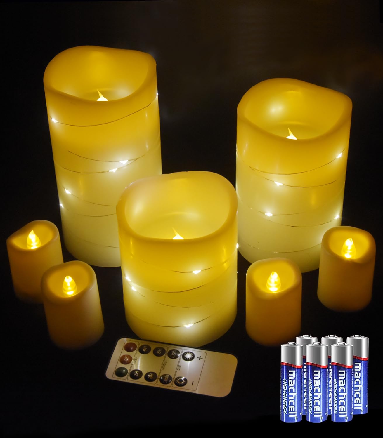 Ivory LED flameless Candle