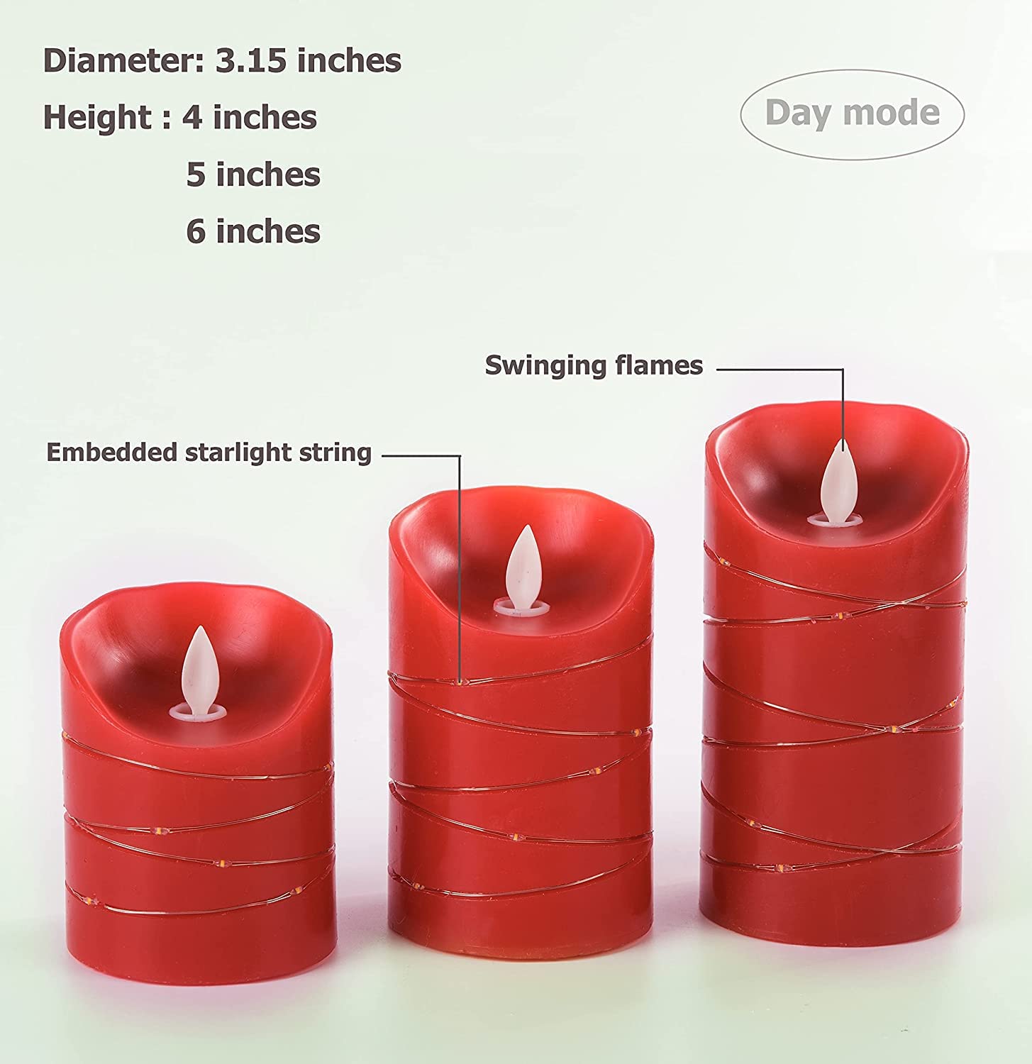 Ivory LED flameless Candle