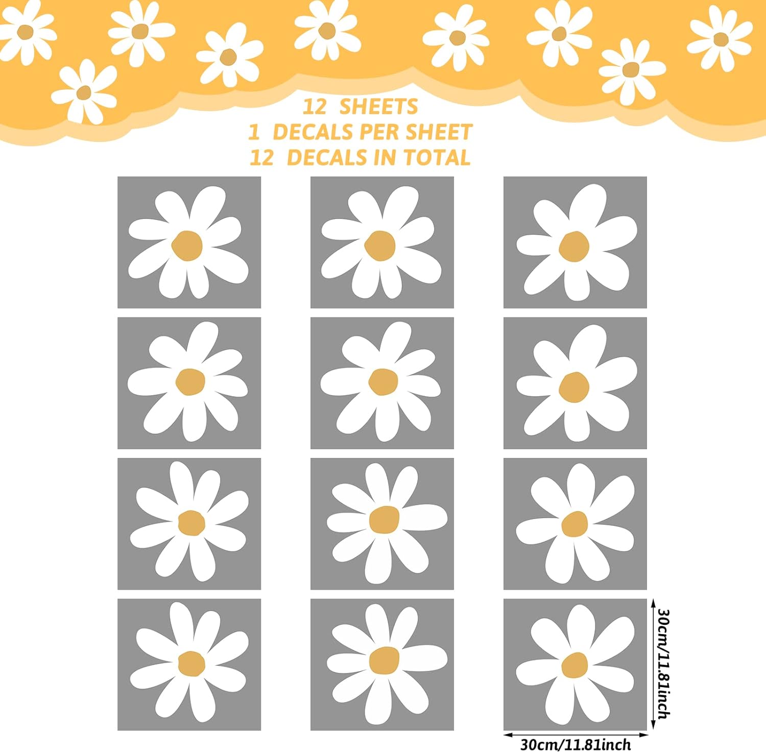 Daisy Wall Decals