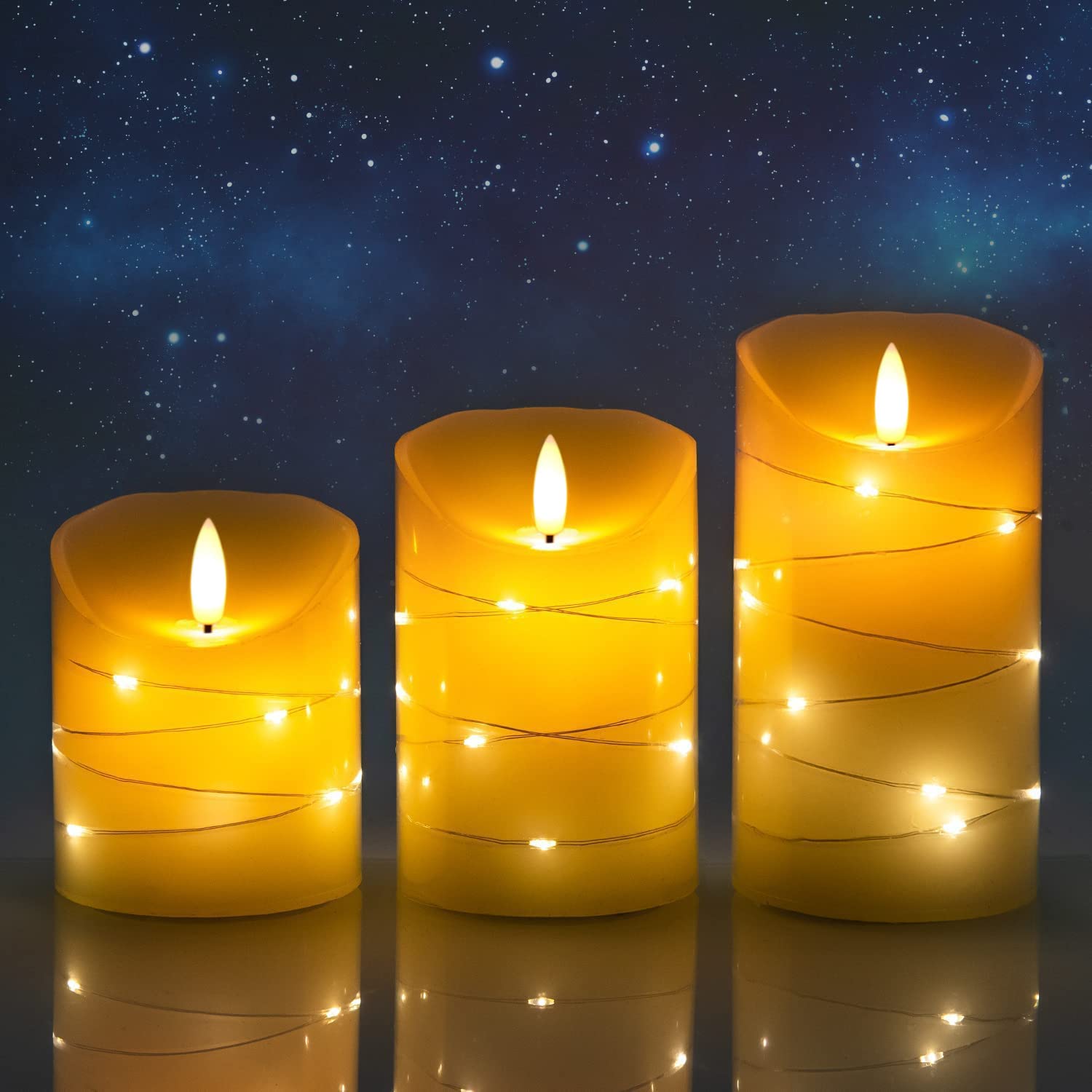 Ivory LED flameless Candle