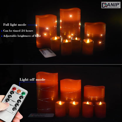 Ivory LED flameless Candle