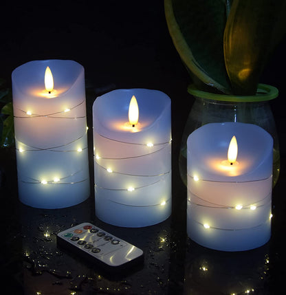 Ivory LED flameless Candle