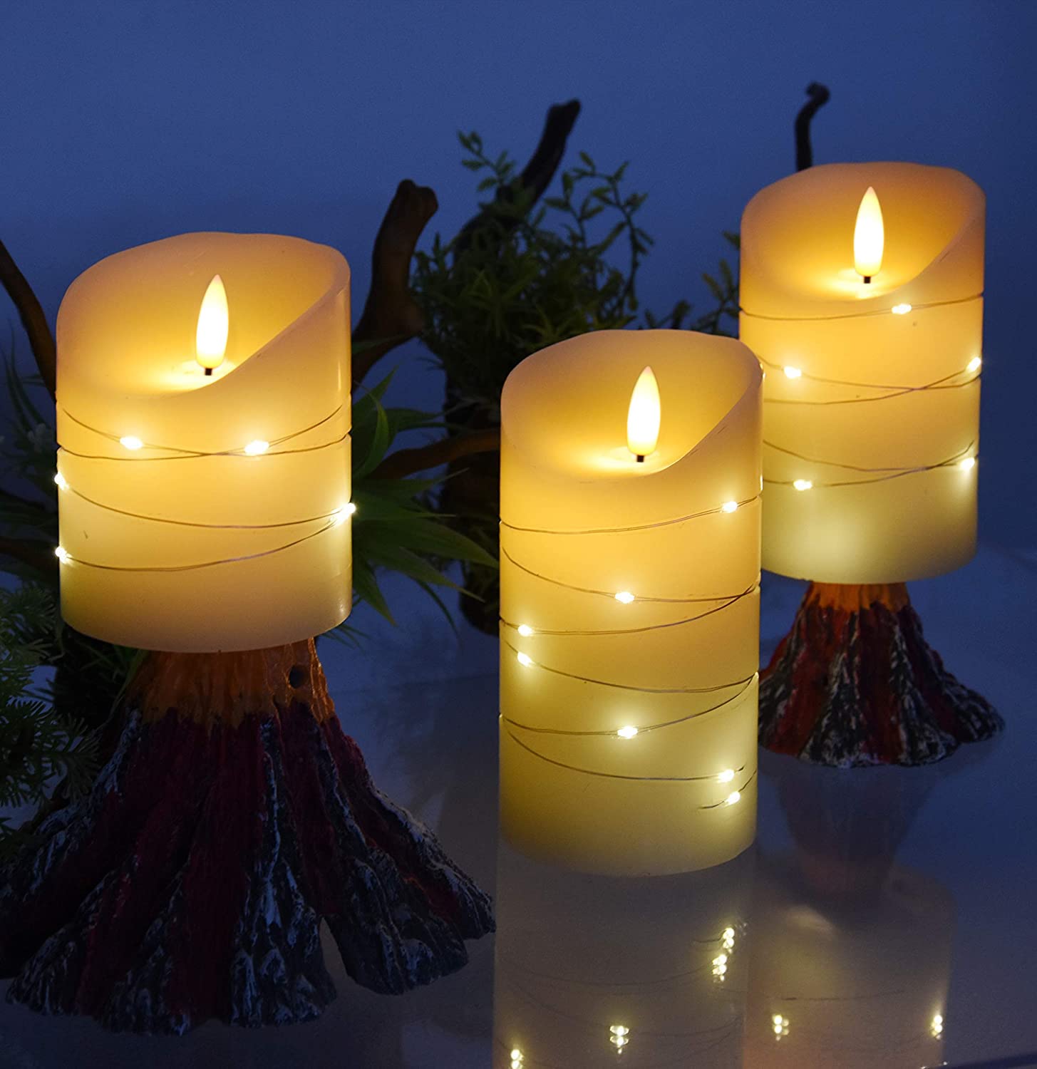 Ivory LED flameless Candle