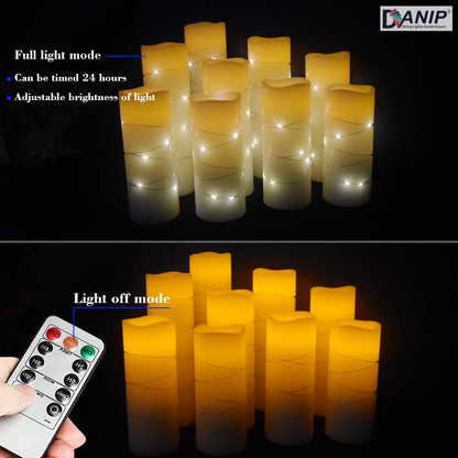 Ivory LED flameless Candle