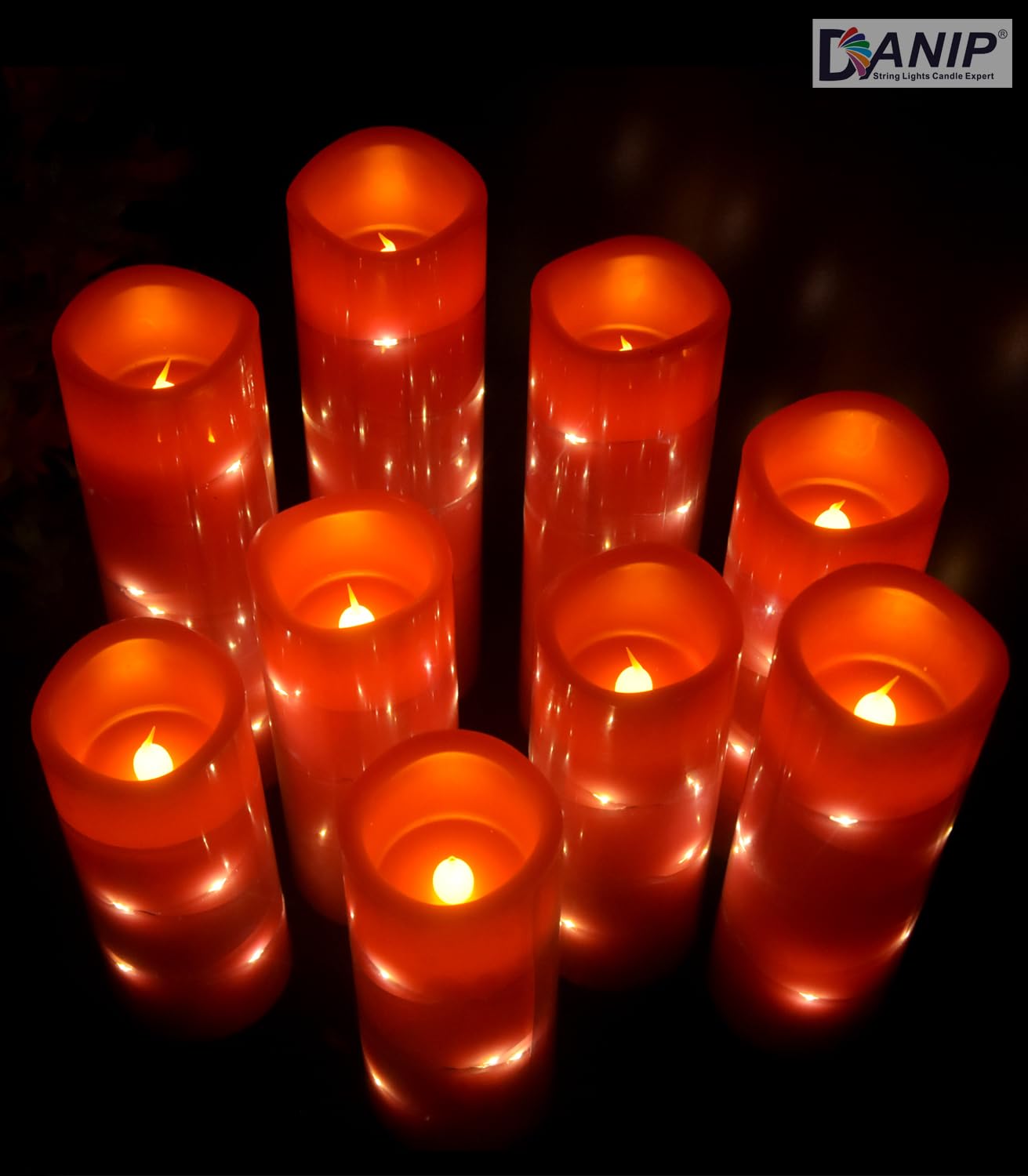 Ivory LED flameless Candle