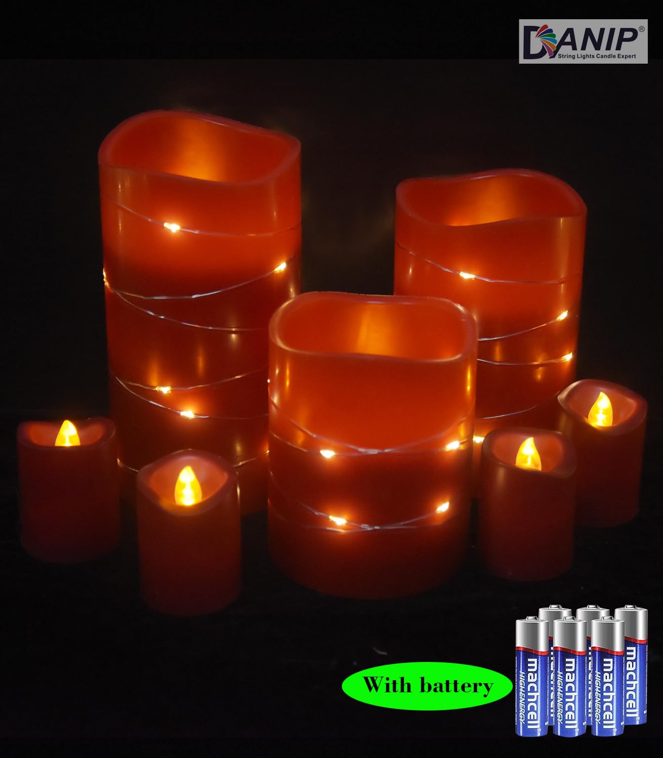 Ivory LED flameless Candle