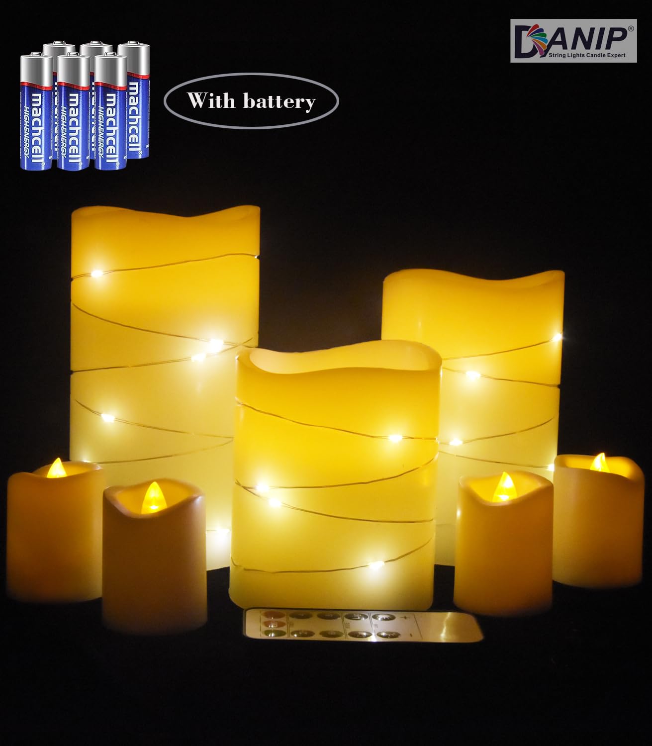 Ivory LED flameless Candle