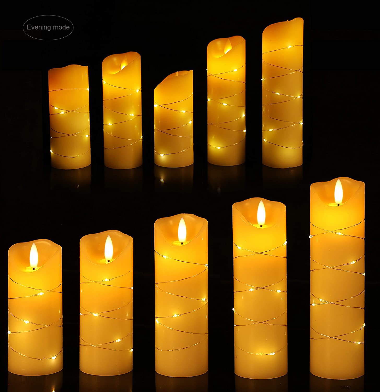 Ivory LED flameless Candle