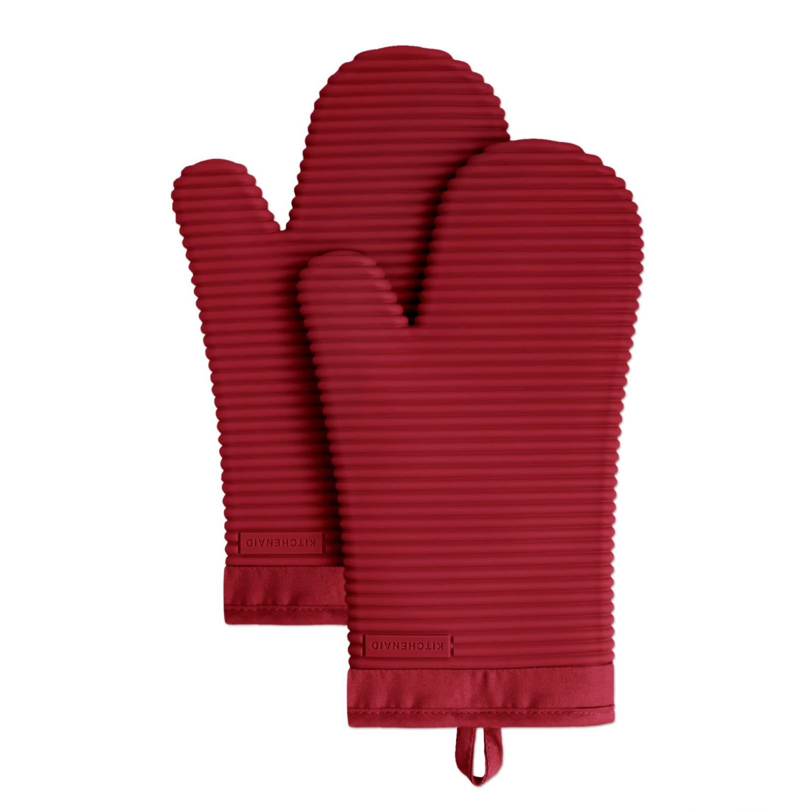 Silicone Oven Mitt Set