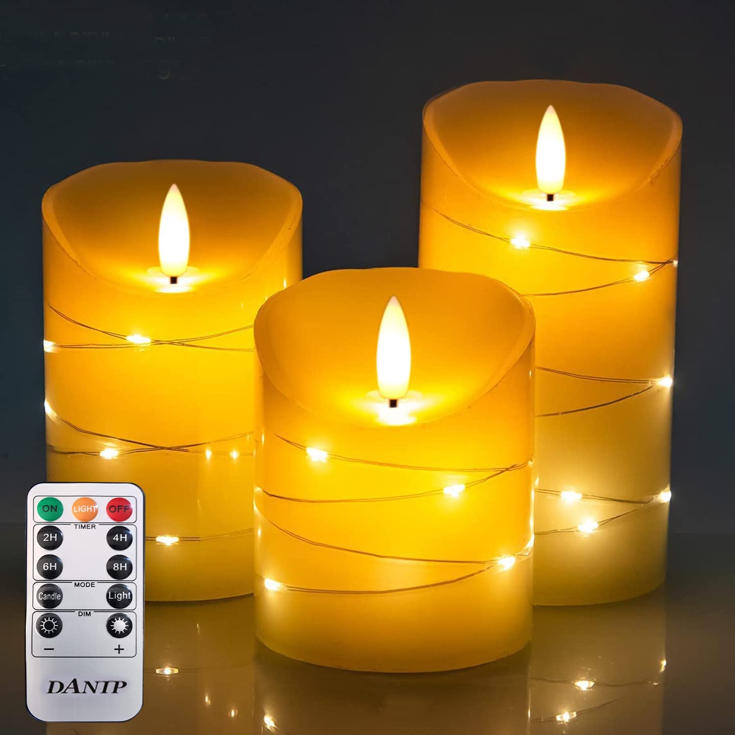 Ivory LED flameless Candle