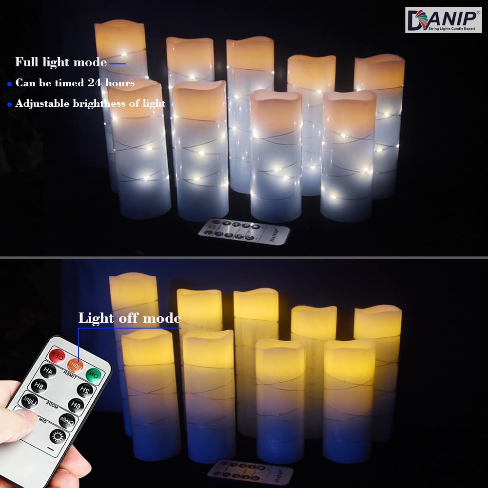 Ivory LED flameless Candle