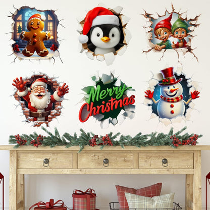 3D Christmas Decals