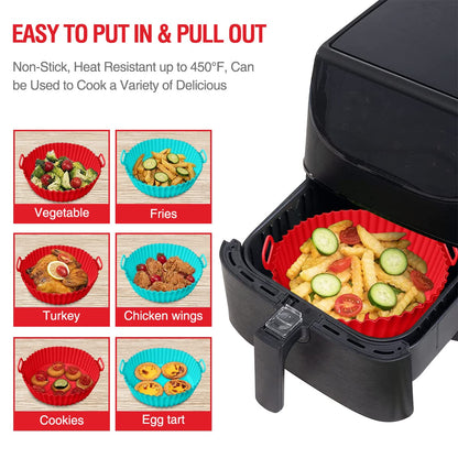 Air Fryer Silicone Liners Pot