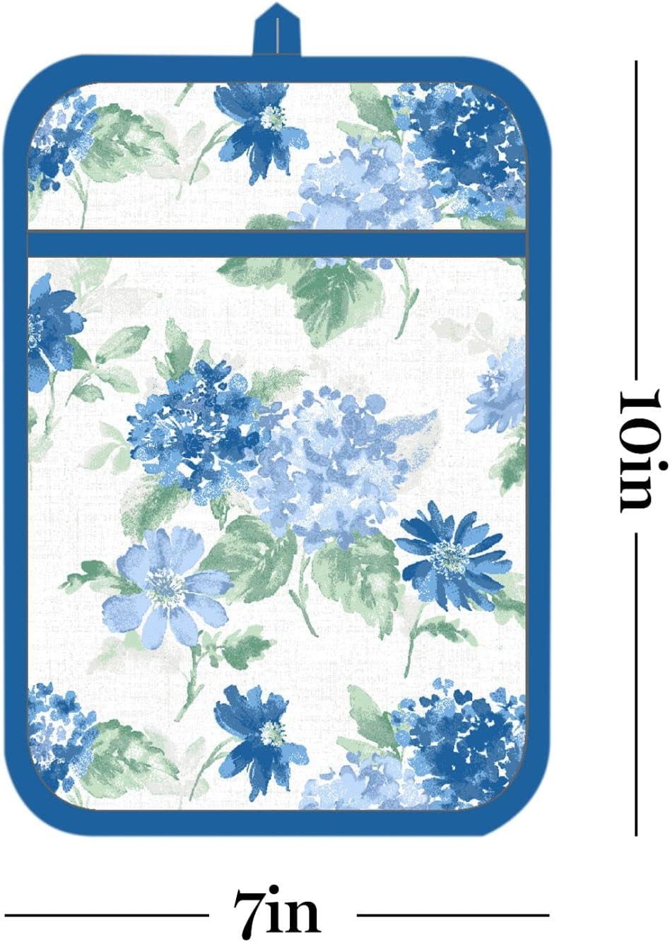 Floral Oven Mitt &amp; Pot Holder