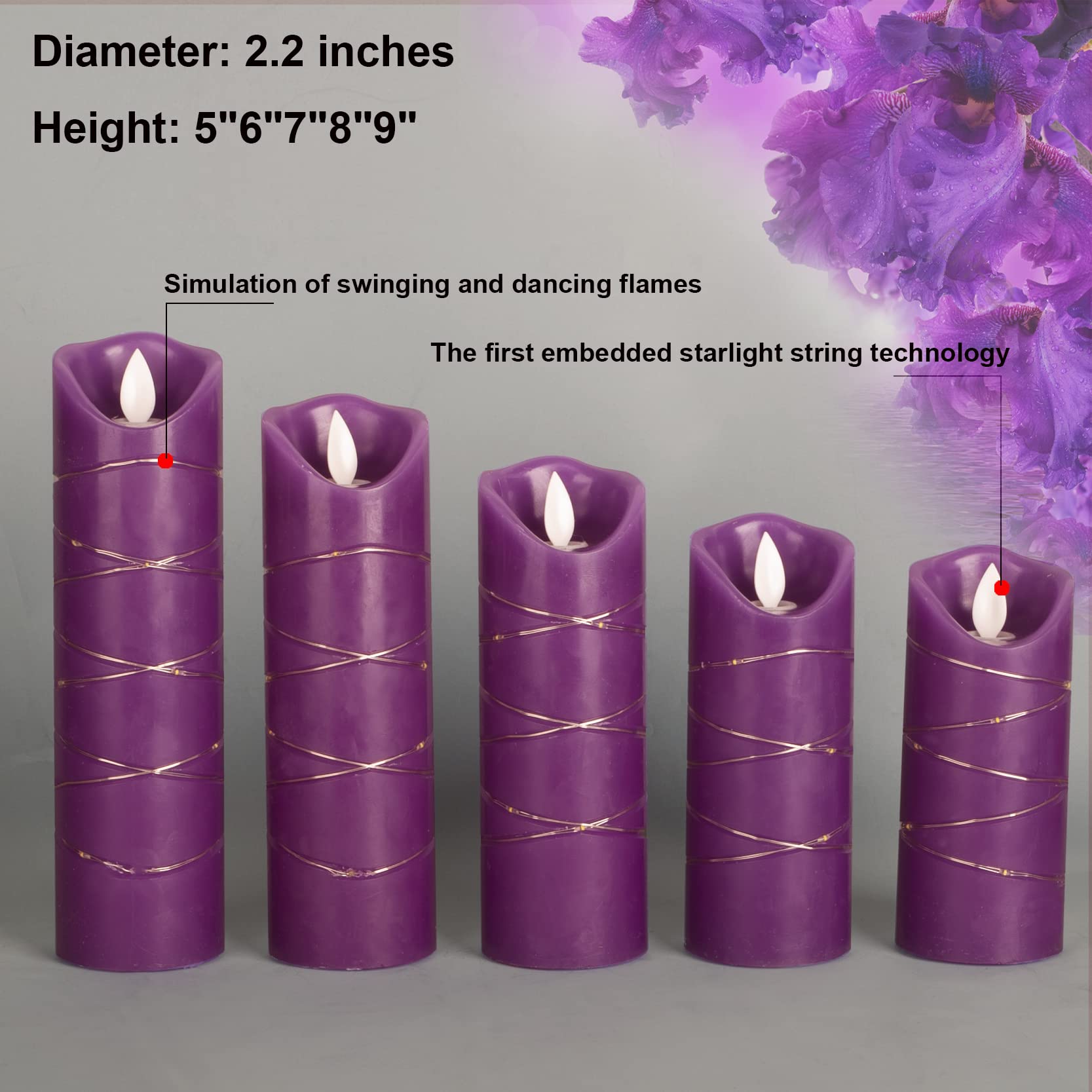 Ivory LED flameless Candle