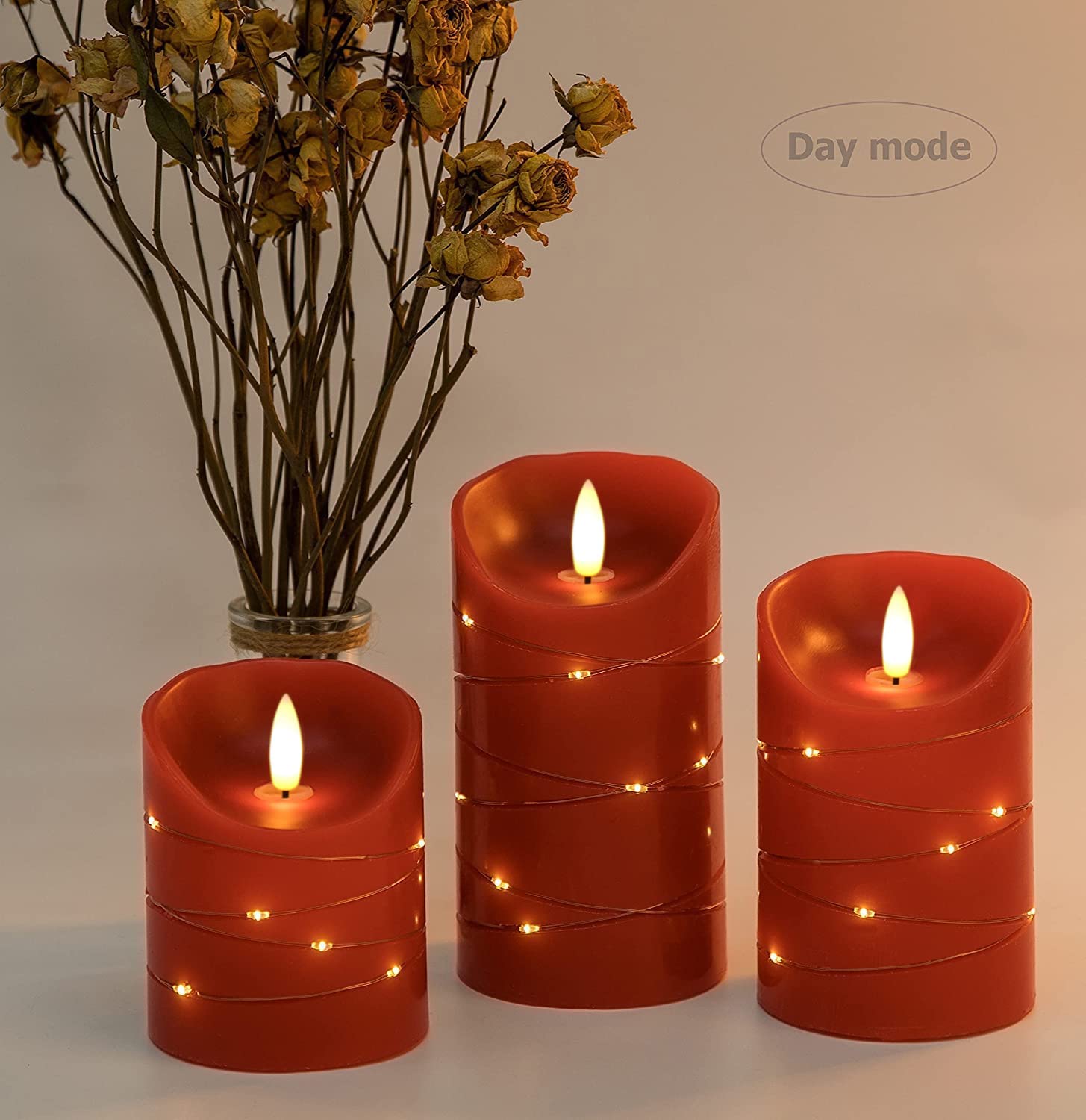 Ivory LED flameless Candle