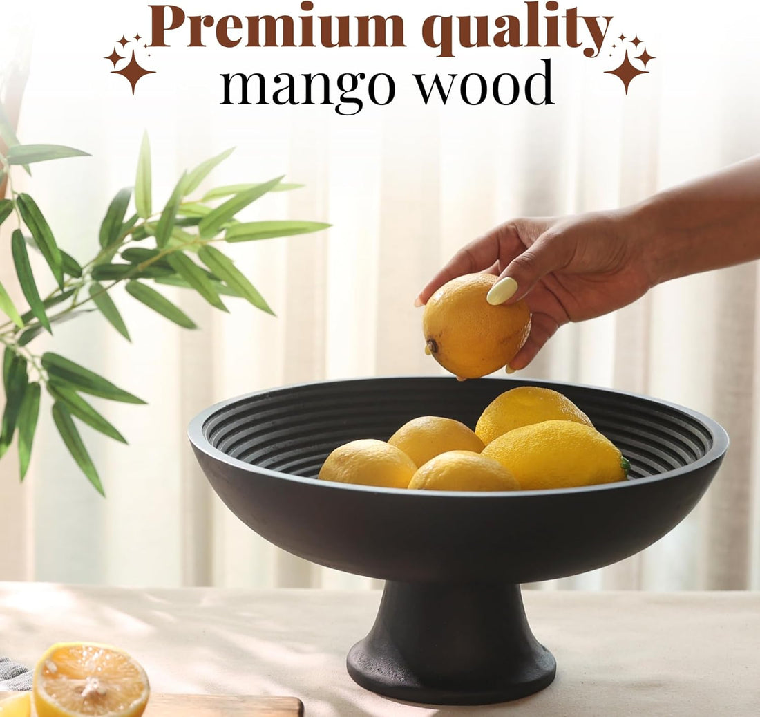 Wooden Fruit Bowl