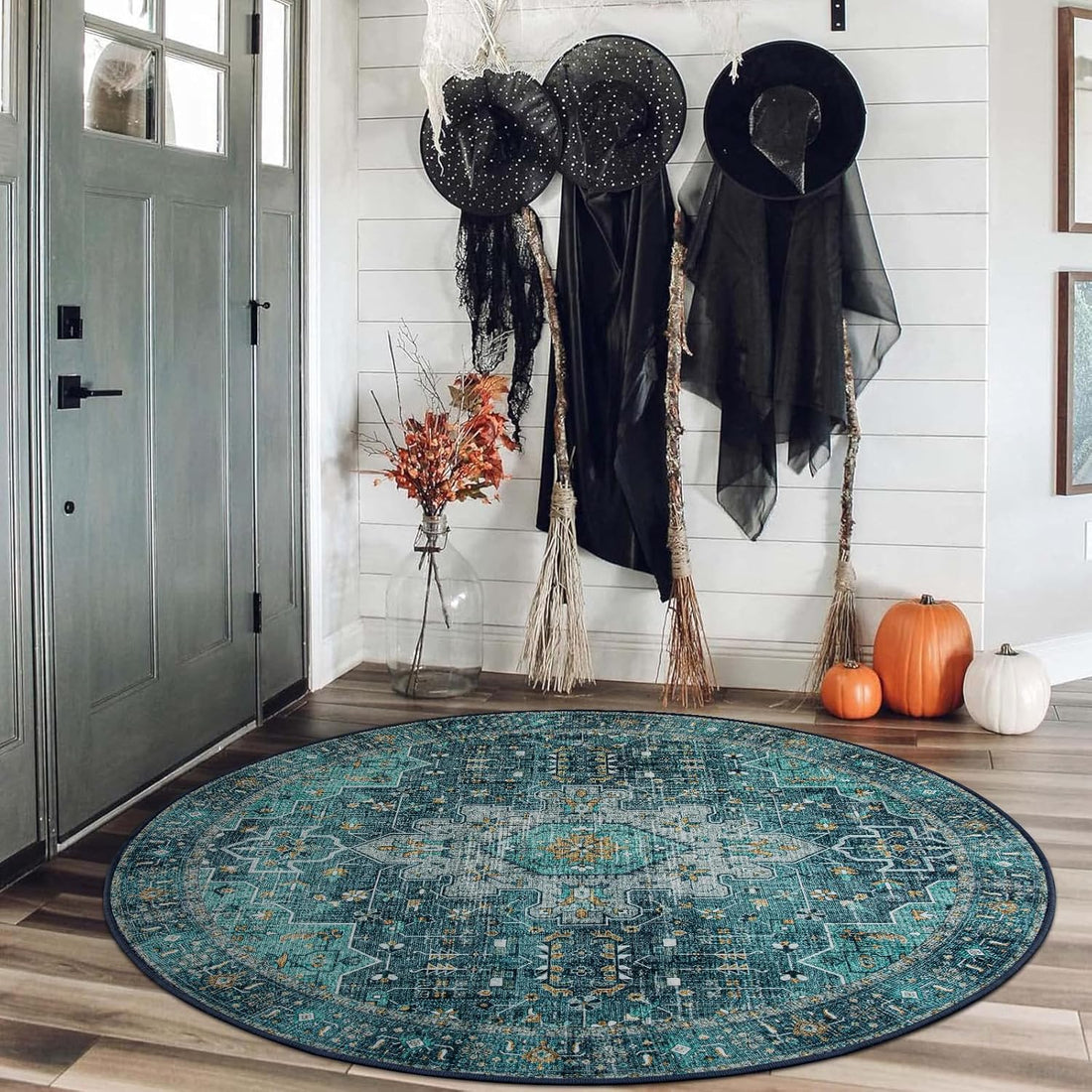 Washable Round Rug