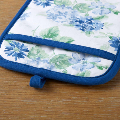 Floral Oven Mitt &amp; Pot Holder